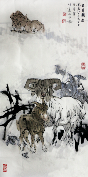 于志學花鳥入“成功美術館丙申夏季館藏國畫作品雙線聯展