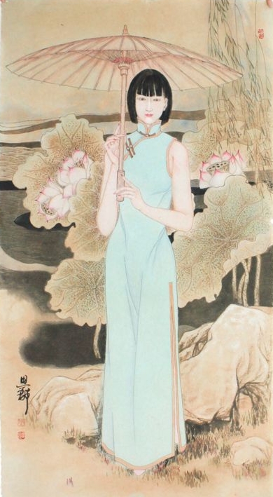 張思儉工筆畫(huà)參拍成功書(shū)畫(huà)網(wǎng)（微）拍第六十二期