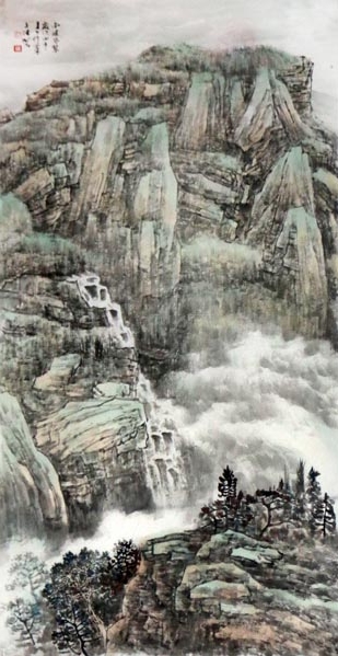 徐子清山水畫(huà)參拍成功書(shū)畫(huà)網(wǎng)（微）拍第六十二期