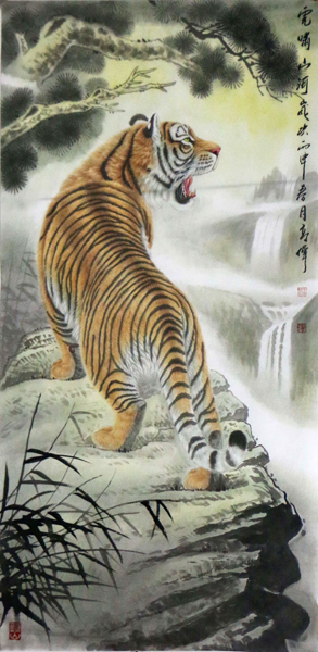 山東美協(xié)理事高偉先生8月工筆畫新作賞析