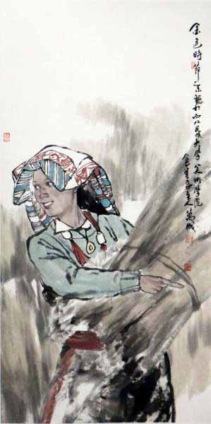 繪高原風骨 立墨之神韻——王萬成“館藏四季·秋”書畫