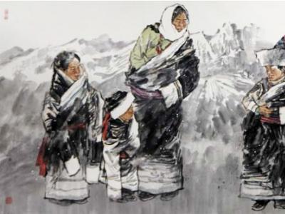 巫衛(wèi)東畫作入丙申“館藏四季•冬”書畫作品聯(lián)展