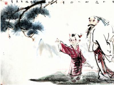 邵鴻萍人物畫作品入成功書畫網（微）拍第七十期