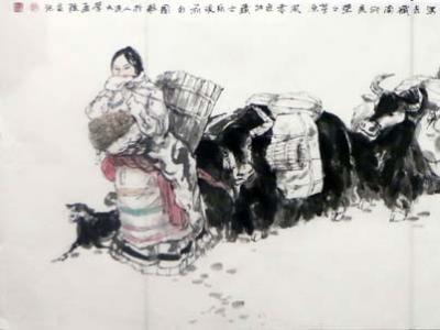 成功書畫網（微）拍七十一期拍賣趙國毅《高原行》賞讀