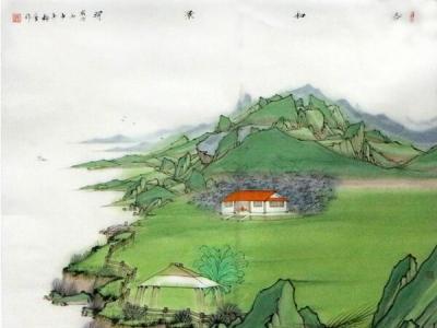 劉艷會畫作《春和景明》入成功書畫網（微）拍第七十二期