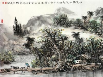 游桂光畫作入成功書畫網(wǎng)（微）拍第七十三期拍賣