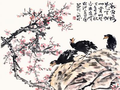郝明然畫作入成功書畫網(wǎng)（微）拍第七十四期拍賣