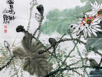 陸山畫作入成功書畫網（微）拍第七十五期拍賣