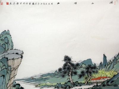 詩畫清風 青綠新境——劉艷會新青綠山水淺析