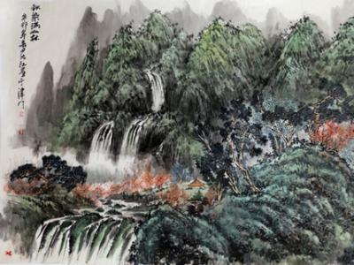 成功書畫網（微）拍第七十八期拍賣——呂大江山水畫