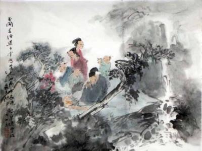 顧平山水畫作入“臥游八荒山岳 暢神筆墨丹青”——丁酉