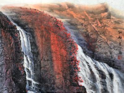 色彩絢爛 山巒峻拔——向中林先生參展“成功美術館2019?名家書畫全國巡展”沈陽展覽賞析