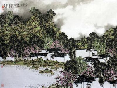 馬志剛山水畫上拍成功書畫網（微）拍第八十六期拍賣