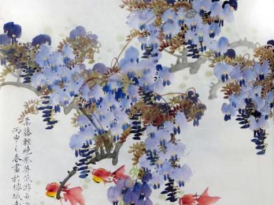 檀東鏗花鳥畫作入成功書畫（網）微拍五十八期