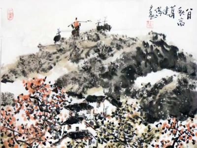 葛建偉山水再入成功書畫網（微）拍第五十九期拍賣