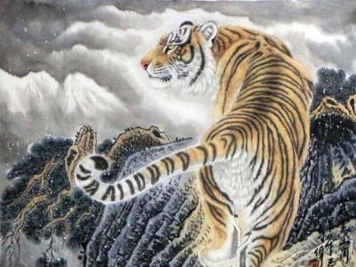 高偉花鳥入拍成功書畫網（微）拍第六十一期