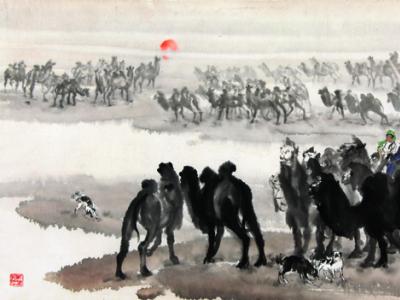 王玉良畫作上拍成功書畫網(wǎng)（微）拍第六十三期拍賣