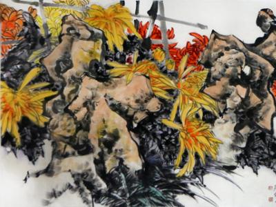 “大花鳥”抒寫大情趣——鄭瑰璽寫意花鳥作品淺析