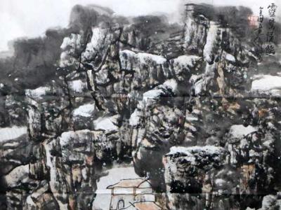 葛建偉最新山水畫作品欣賞