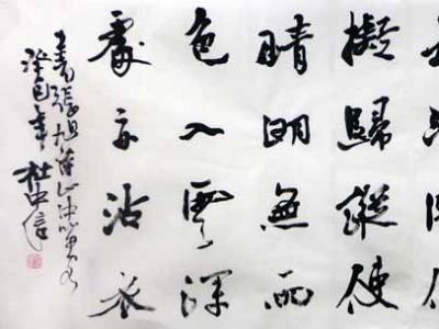 西安市書法家協(xié)會(huì)主席杜中信書法作品欣賞