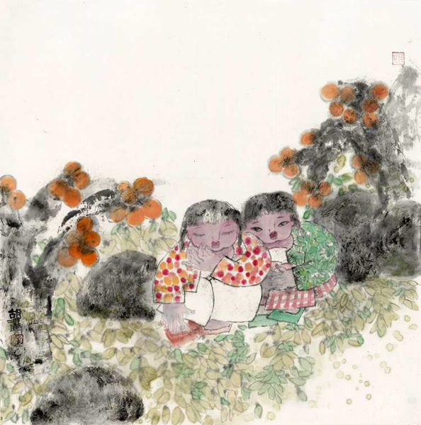 在色彩世界里漫步的女畫家——胡冰訪談