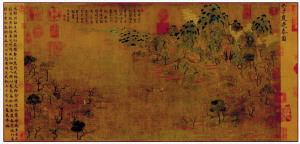 隋代展子虔《游春圖》標志山水畫逐漸成熟