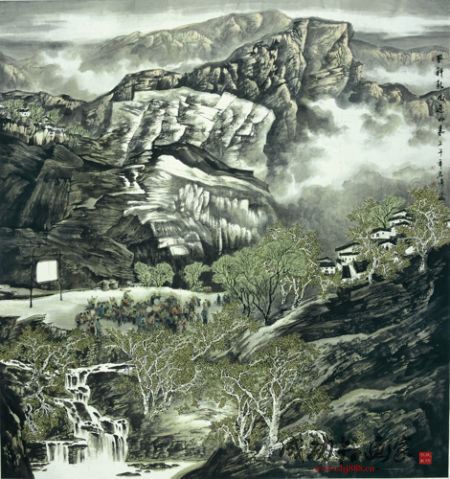 畫家張宏偉：誰為大山而歌唱