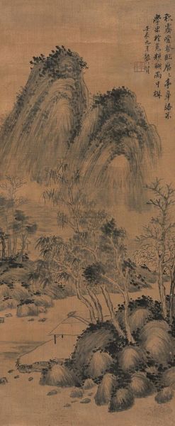 金陵八家之首龔賢山水畫賞析