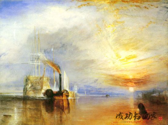 特納的《特米雷勒號戰(zhàn)艦》
