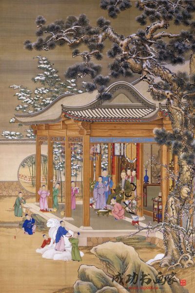 清代宮廷畫家郎世寧的壽禮與葬禮