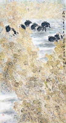 品味邵劍的花鳥畫作品