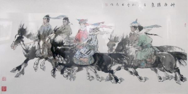 讀劉大為《草原雛鷹》有感
