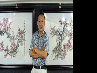 華彩之筆繪水墨人生——彩墨花鳥畫家趙巨耀訪談