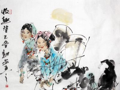 寫意精神和筆墨繪就人物風情——人物畫家徐新平訪談