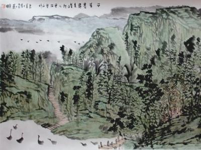 矢志不渝開拓中國山水畫新體系——桂林畫院秘書長秦暉訪