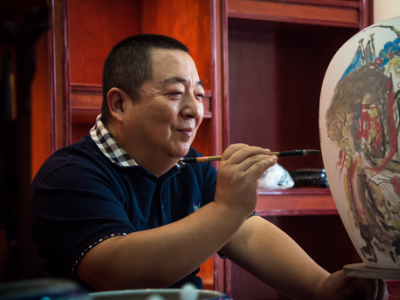 從主持人到水墨畫(huà)家 董浩的藝術(shù)片段賞析