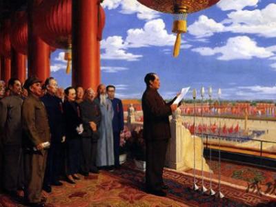 油畫《開國大典》數遭劫難