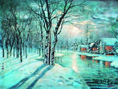 詩畫交融在《雪夜》