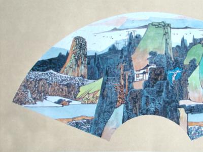 畫家張勇扇面作品欣賞