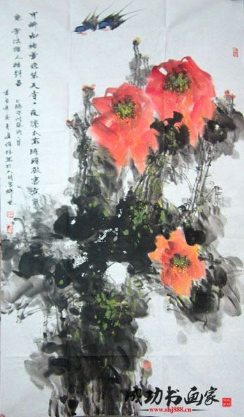 “喜迎十八大精品書畫展”——那些讓人記憶深刻的畫作