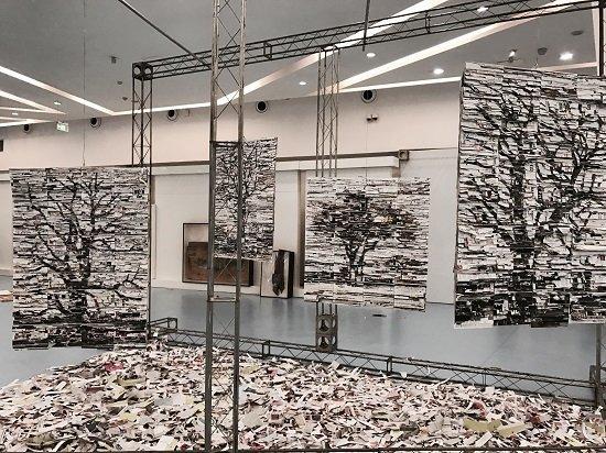▲李槍個展作品