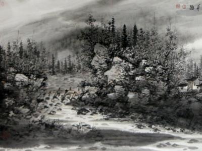筆墨氤氳 氣韻天成——顧曉東最新國畫山水賞析