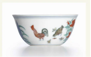 玫茵堂雞缸杯。圖片：Courtesy Sotheby`s