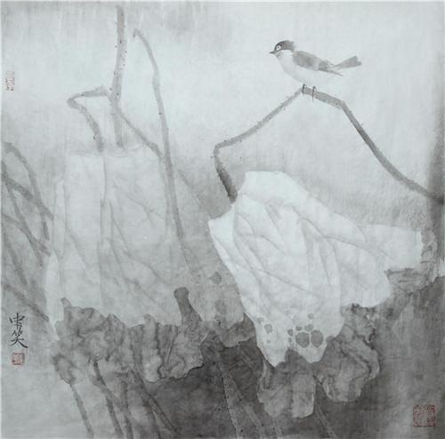 《仲中曉小品》68×68cm