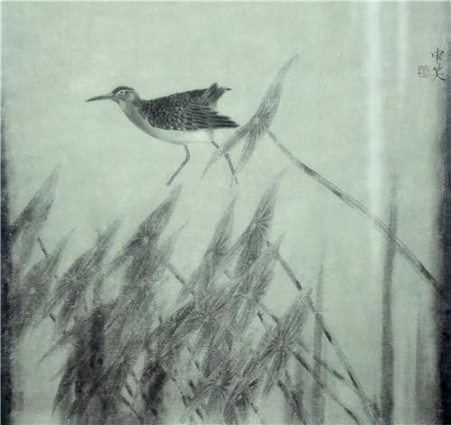 《仲中曉小品》68×68cm