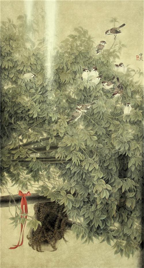 《家園》180×97cm 2013年