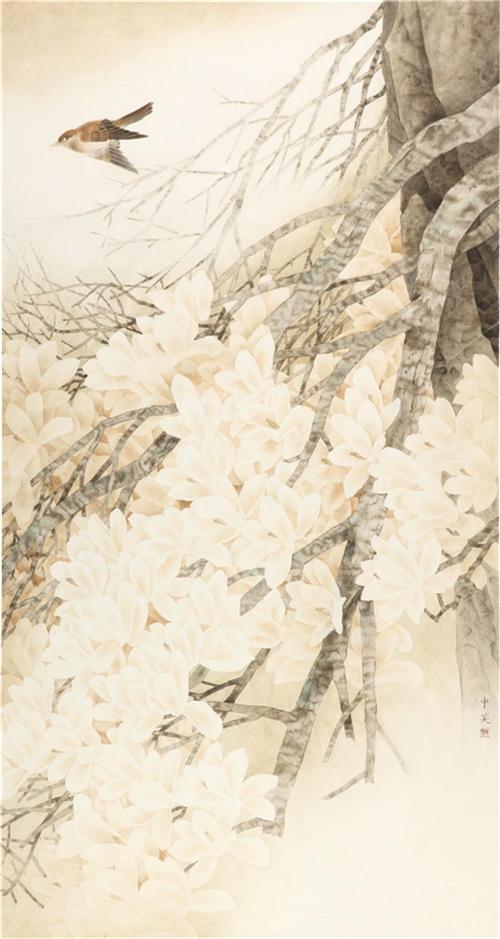 《玉容清艷》180×97cm