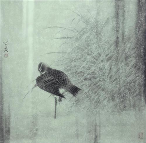 《仲中曉小品》68×68cm