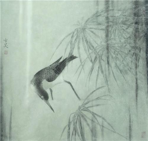《仲中曉小品》68×68cm