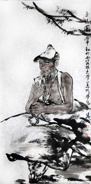 王萬成畫作入展“墨潭蓮實·丁酉成功美術(shù)館館藏隴上當(dāng)代書畫藝術(shù)名家作品雙線聯(lián)展”